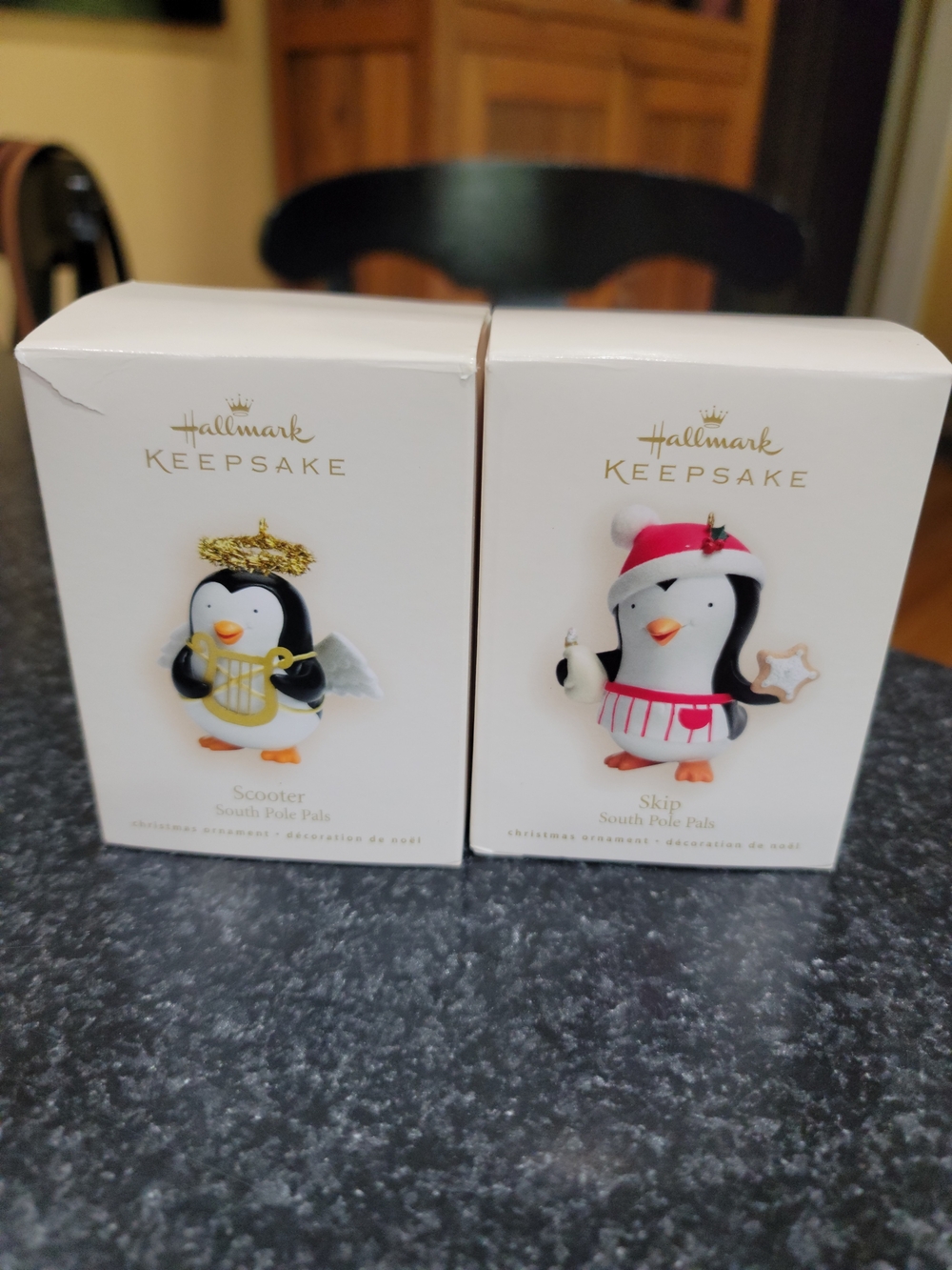 Hallmark Keepsake Penguin Ornament - Scooter And Skip South Pole Pals